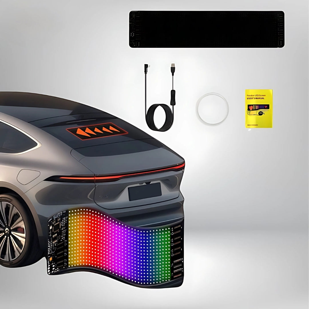 FlexiScreen | Dynamisch LED-scherm voor voertuigen