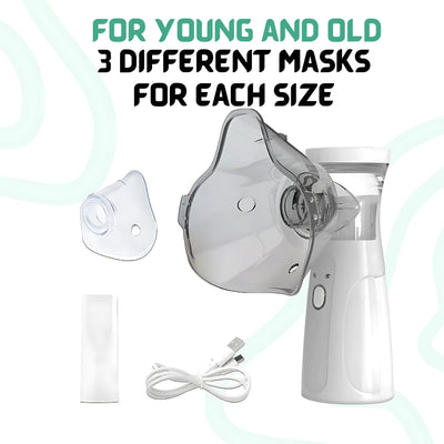 Portable Inhaler | Hydratatie Vernevelingsapparaat