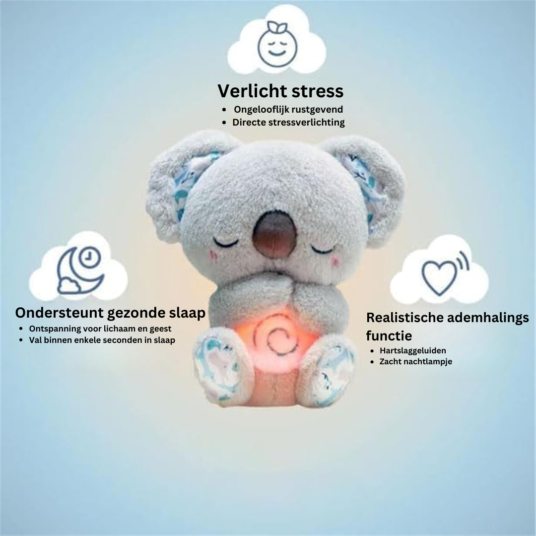 Anxiety Relief Koala | Kalmerende Knuffel voor Betere Slaap en Minder Stress