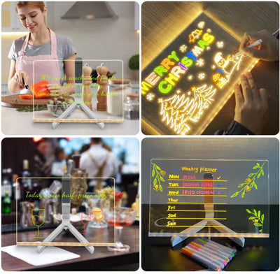 IllumiBoard | Stralend LED Teken- en Schrijfbord