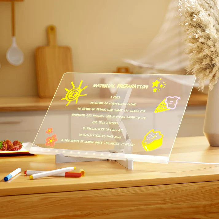 IllumiBoard | Stralend LED Teken- en Schrijfbord